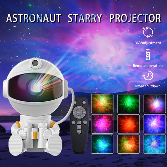 Astronaut galaxy Projector